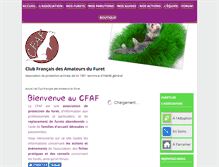 Tablet Screenshot of club-furet.org